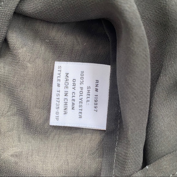 COLLECTIVE CONCEPTS BLACK BLOUSE SP - Picture 4 of 4